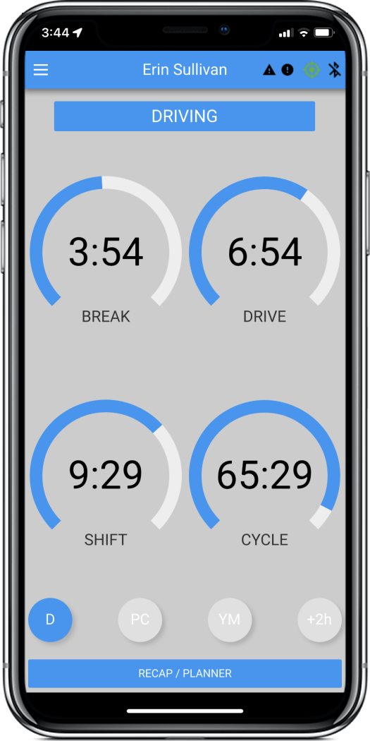 Clocks on the app