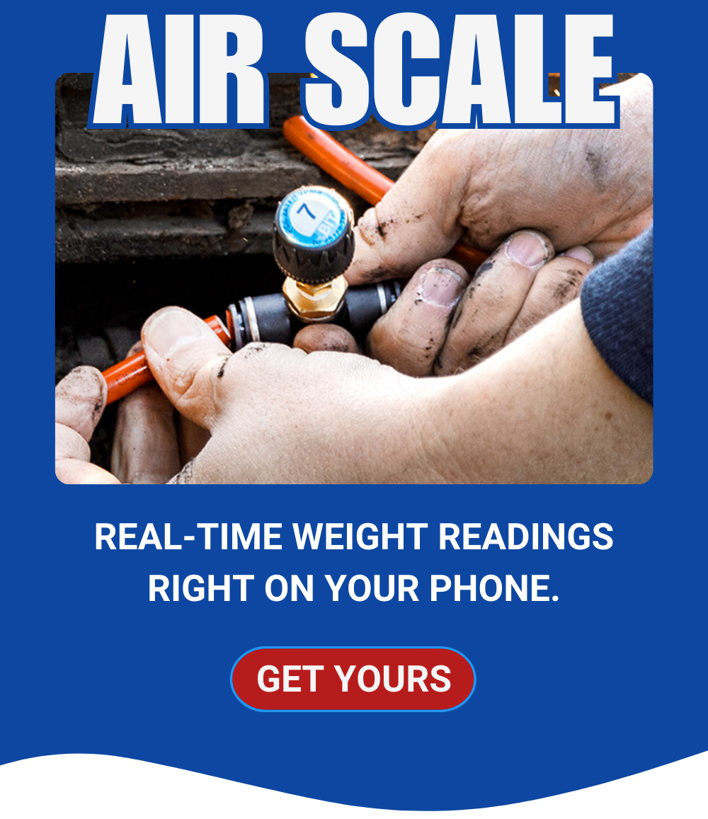 Air scale installed